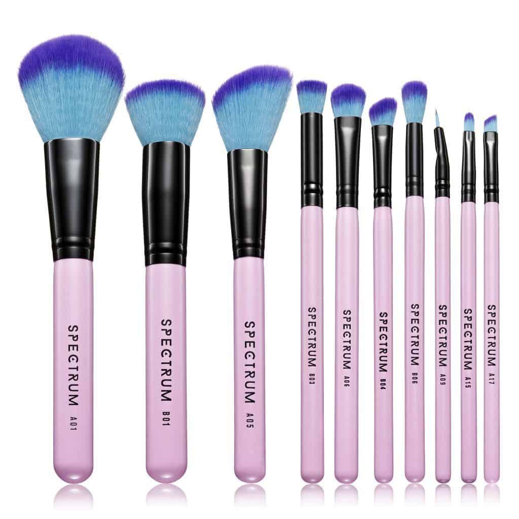  real techniques set of 6 makeup brushes 