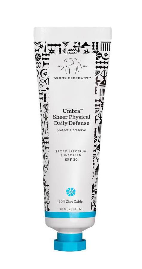 Drunk Elephant Umbra Sheer Physical Daily Defense Broad Spectrum Sunscreen SPF 30