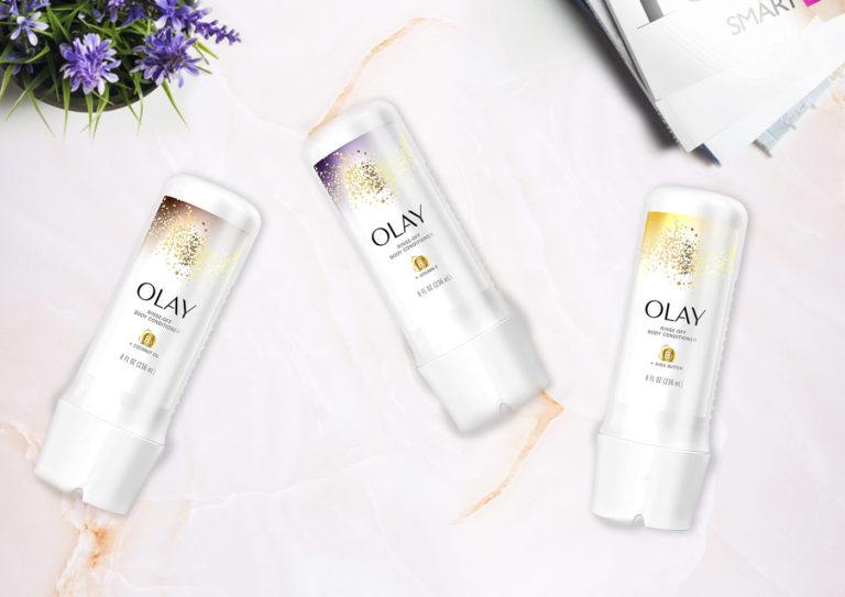 Reanimate Dull Skin With Olay Rinse-Off Body Conditioners