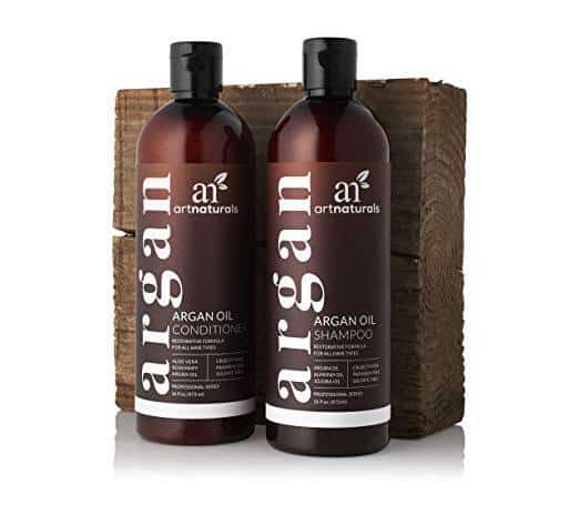 Use Argan oil shampoo