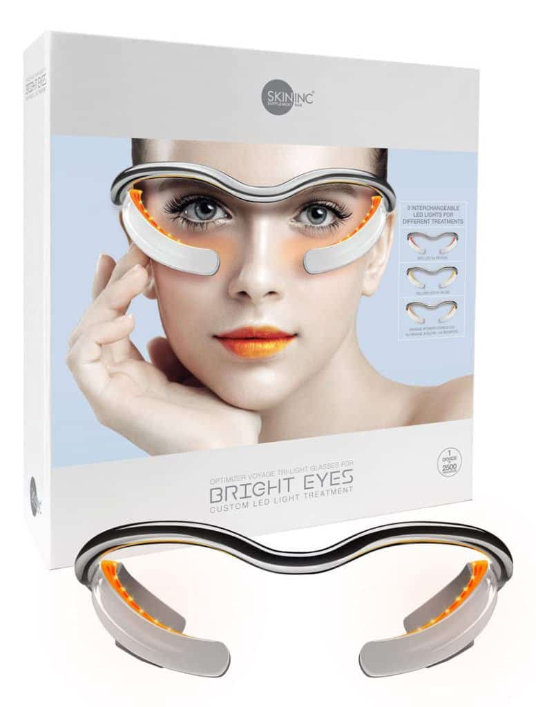 Skin Inc. Optimizer Voyage Tri-Light Glasses LED Light Treatment for Eyes