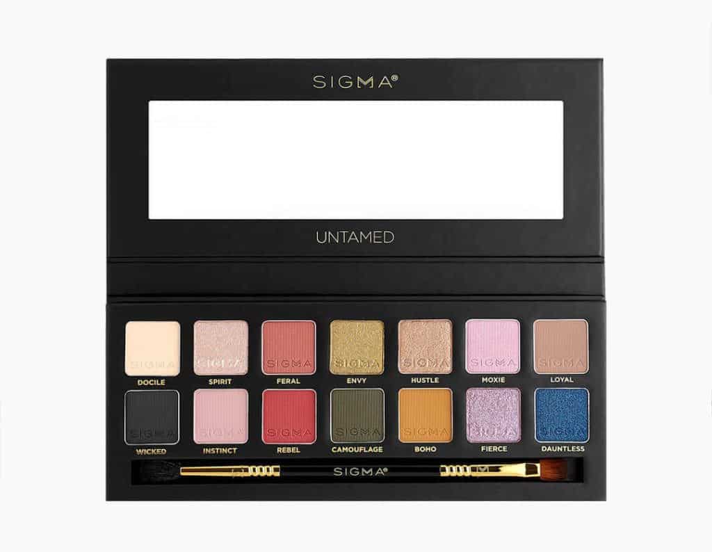 The Sigma Beauty Untamed Eyeshadow Palette