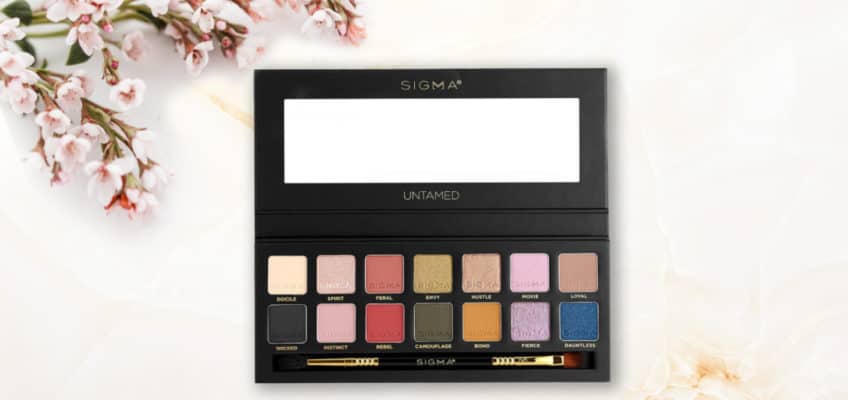 Sigma Beauty Untamed Eyeshadow Palette review