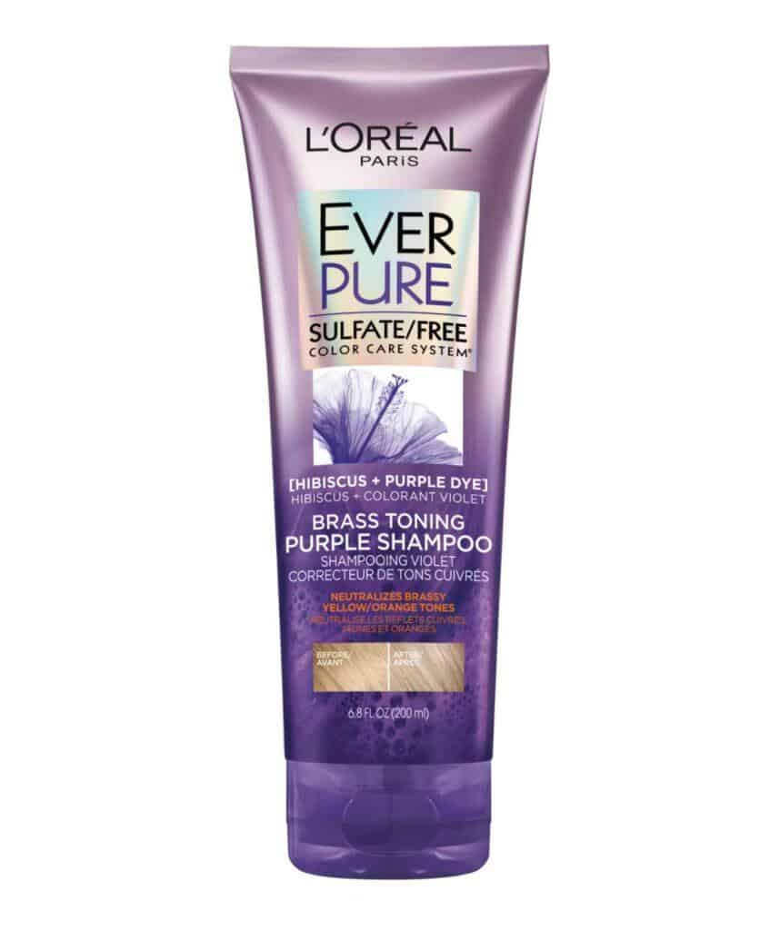L'Oréal Everpure Brass Toning Purple Sulfate-Free Shampoo