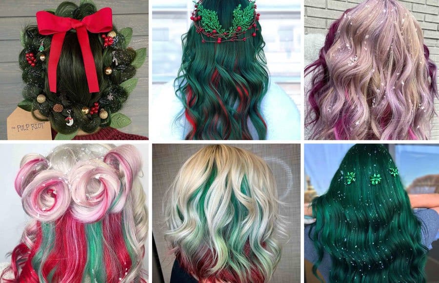 22 Fabulous Hairstyles For Christmas and New Year Eve's Party