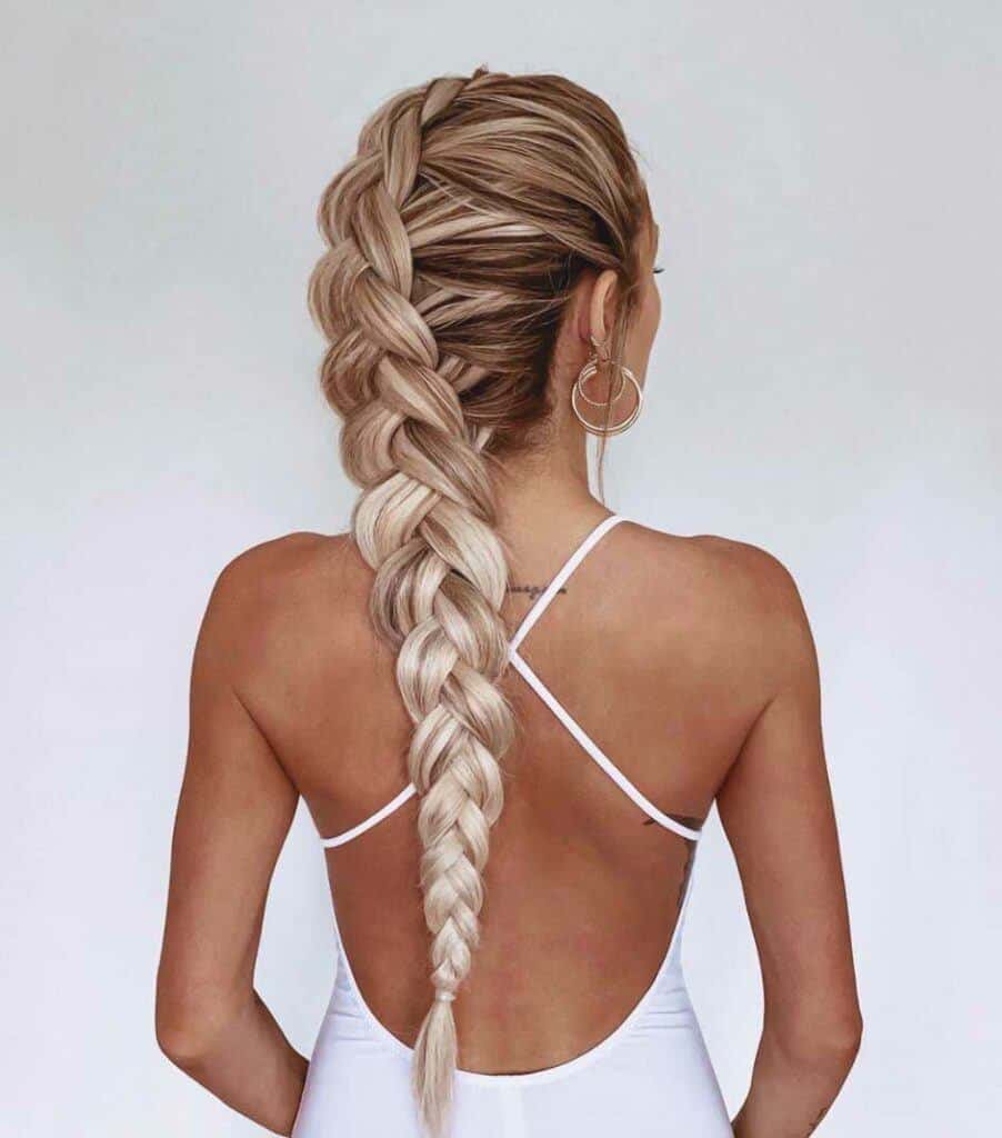 Inside Out French Braid