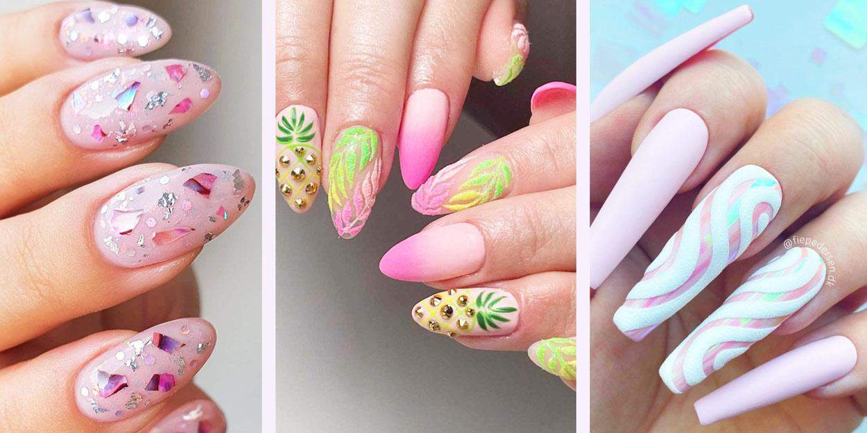 50+ Summer Nails To Give You Inspiration! - Prada & Pearls