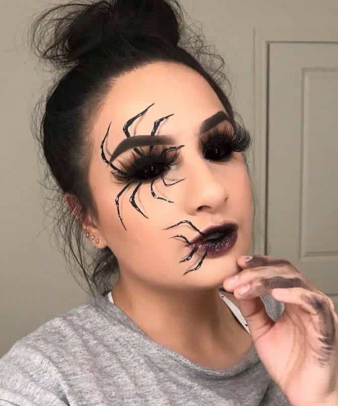 Halloween Spider Look