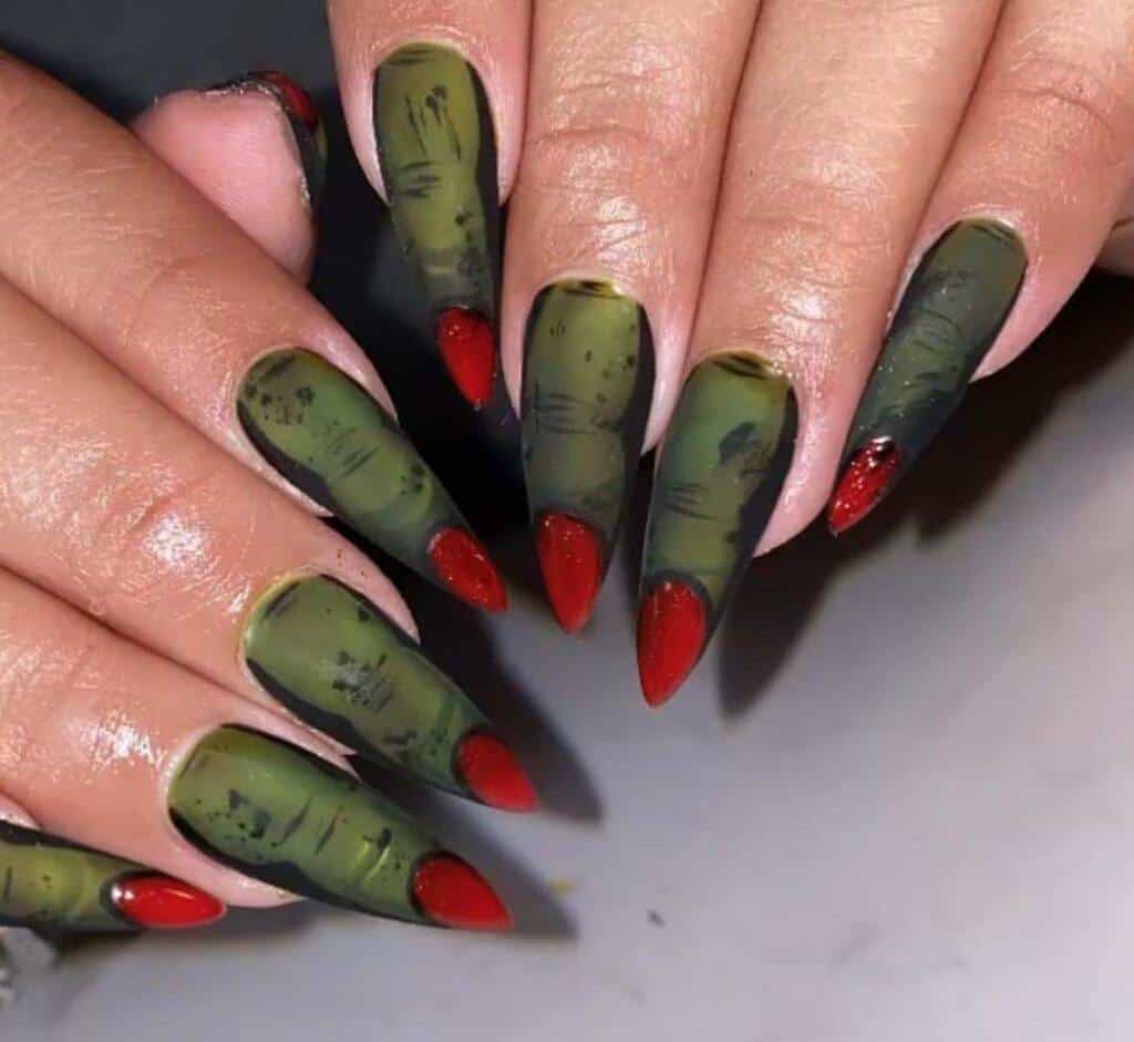 Creepy Witch Nails