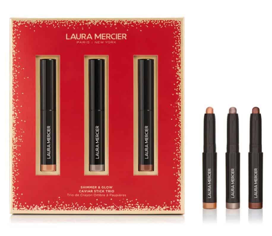 Laura Mercier Shimmer & Glow Mini Caviar Stick Eye Color Set