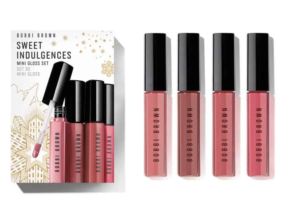 Bobbi Brown Sweet Indulgences Travel Size Crushed Oil-Infused Lip Gloss Set