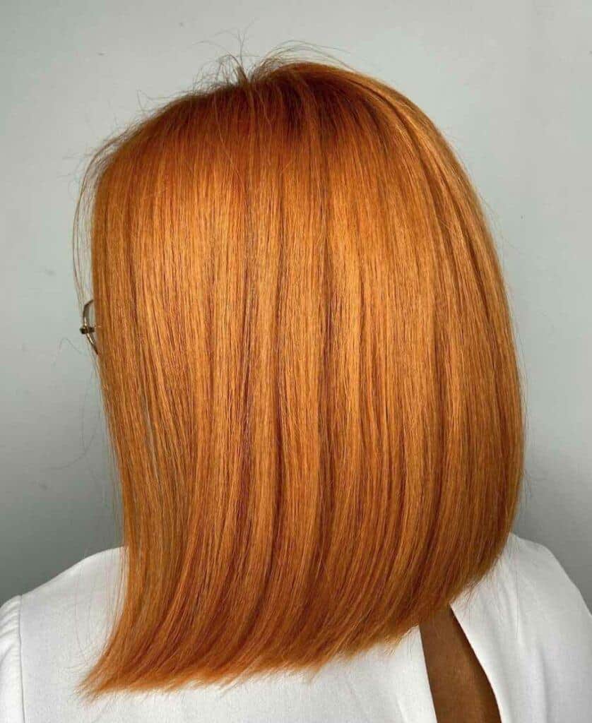 Pumpkin Spice Hair