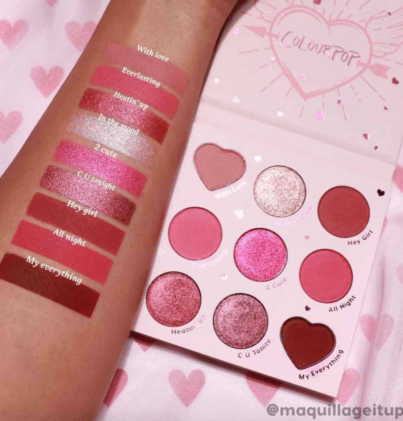 ColourPop Secret Admirer Shadow Palette