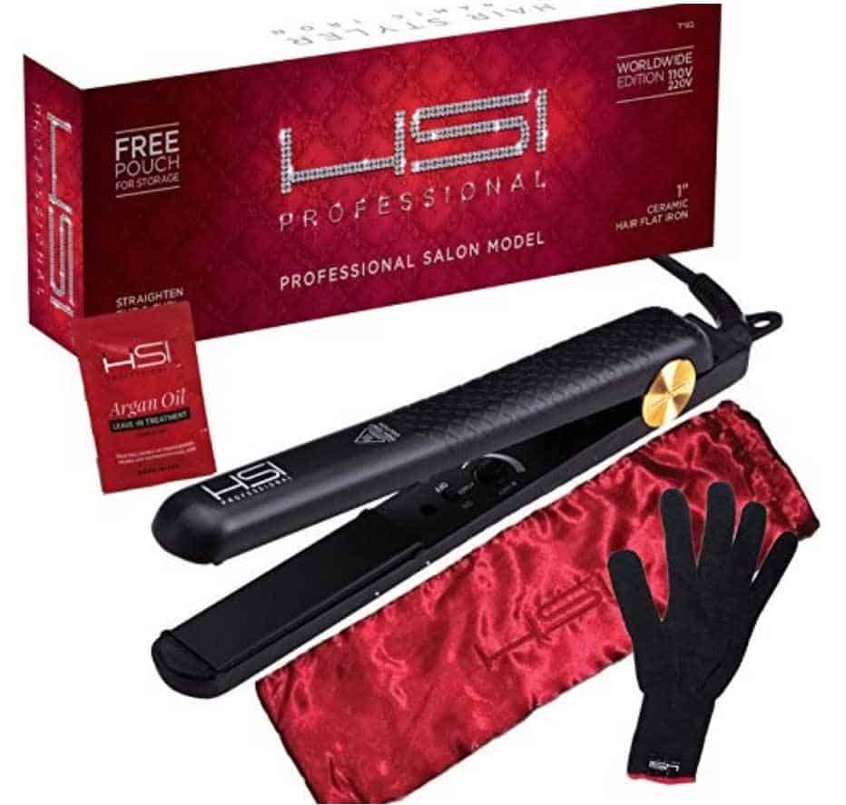 HSI Professional Glider Ceramic Tourmaline Ionic Flat Iron
