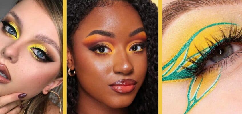 Yellow-Eyeshadow-Looks-To-Try-Out-This-Summer