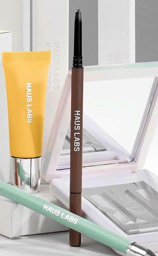 haus labs eyebrow pencil with brush