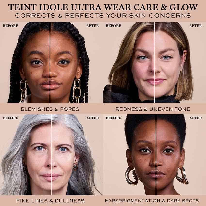 Teint Idole Ultra Care & Glow Wear Foundation