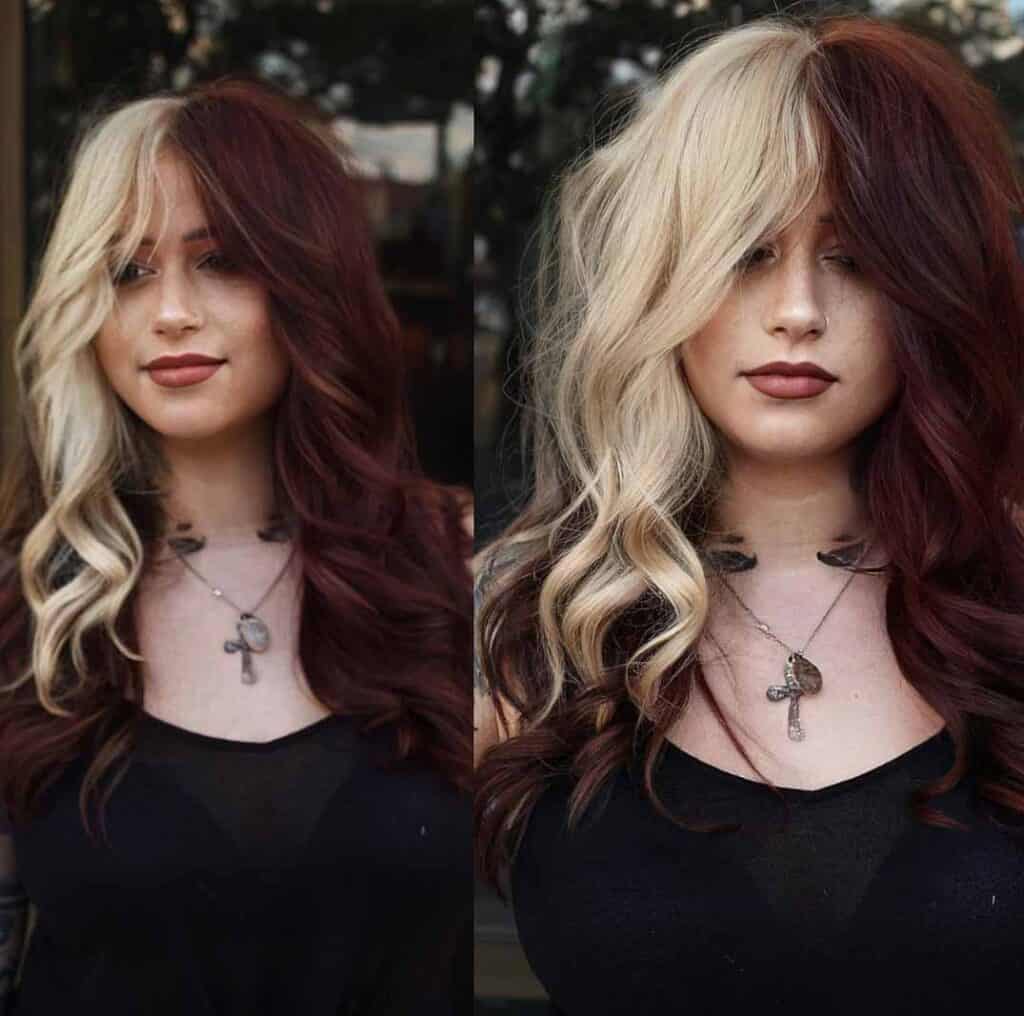 Two-toned Fall Hair