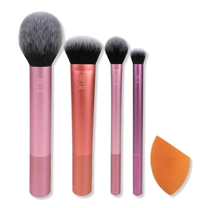 Real Techniques Everyday Essentials Makeup Brush & Sponge Set