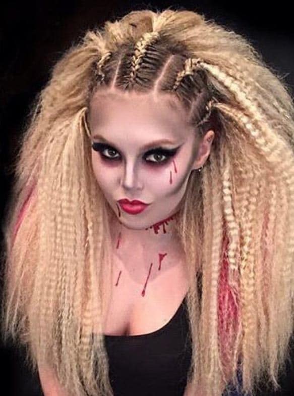 Scary Crimped Hair