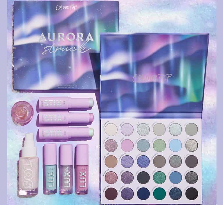 Get Ethereal Makeup with the New ColourPop Aurora Struck Collection