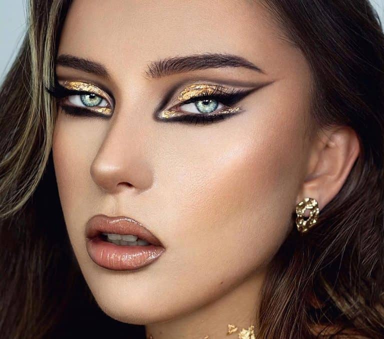 Gold Eyeshadow Looks for All Occasions and Eye Colors