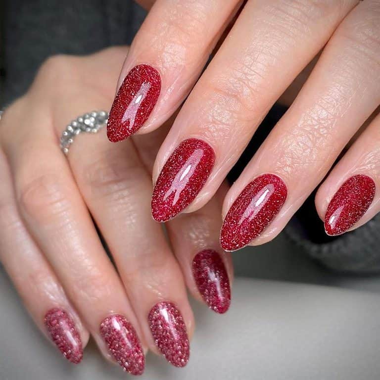 The Best Red Glitter Nail Designs for the Ultimate Dazzle