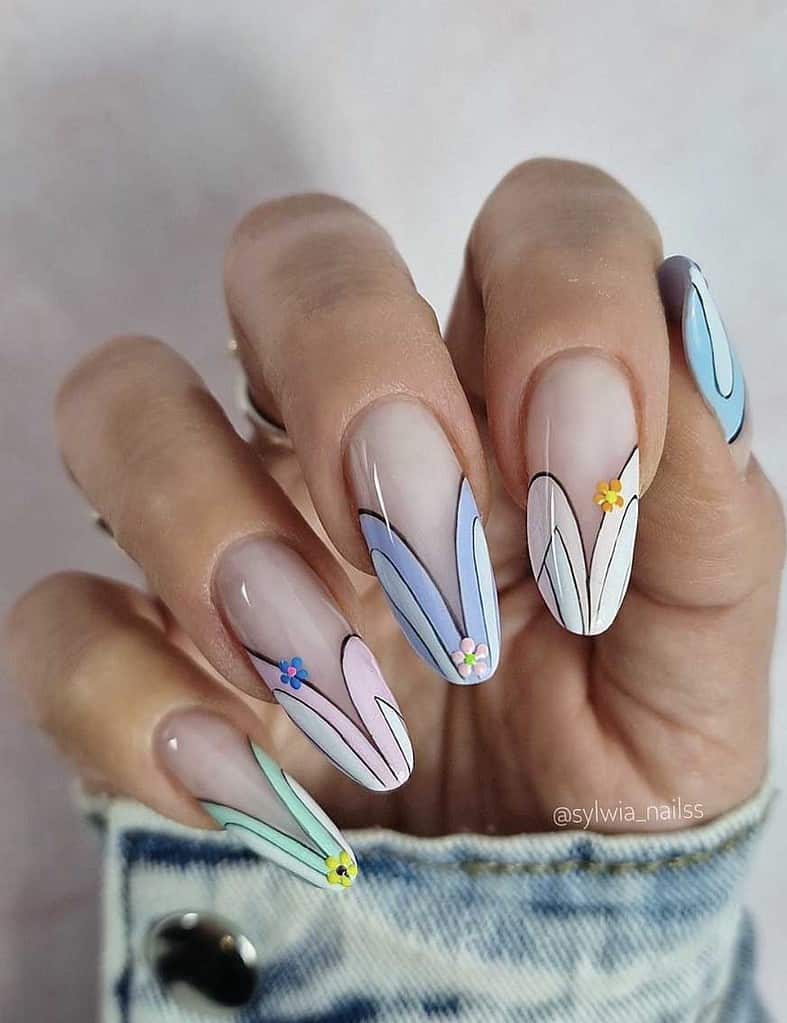 Bunny French Tips