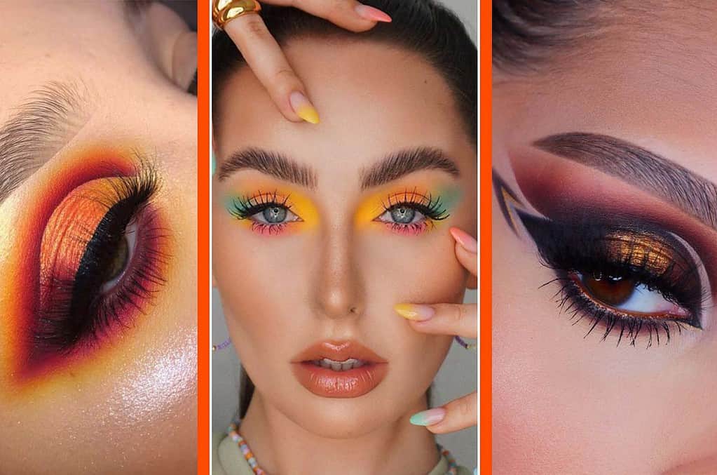 Orange Eyeshadow Looks and How To Wear Them