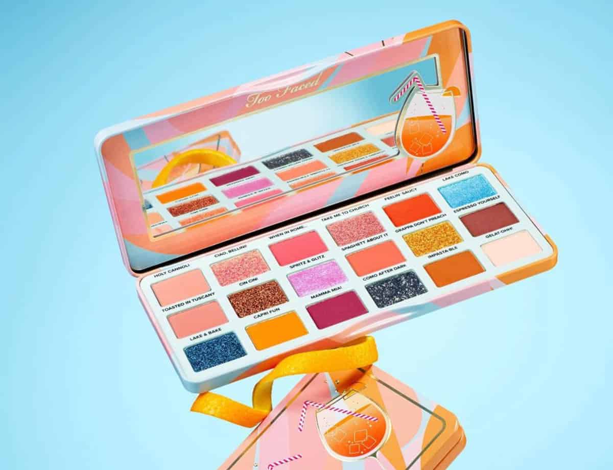 The NEW Too Faced Italian Spritz Eye Shadow Palette, is it Lake Como Worthy?