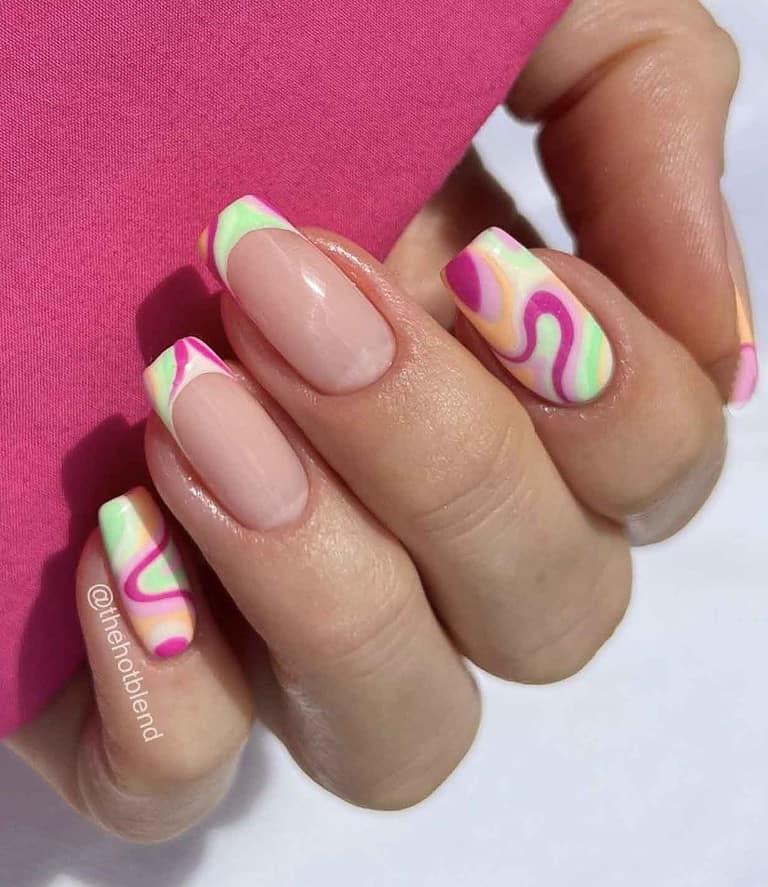 20 Cute French Manicure Nail Ideas To Try in 2024