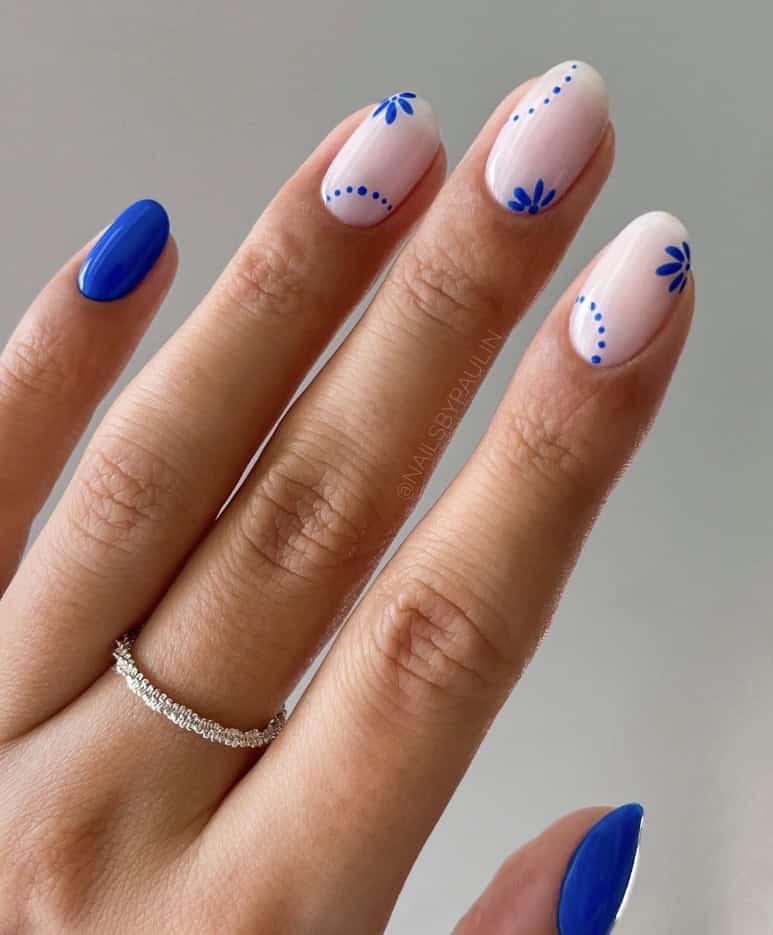 Floral Blues