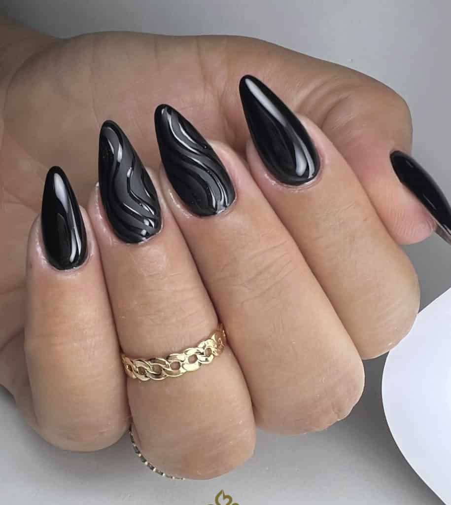 Black Swirls