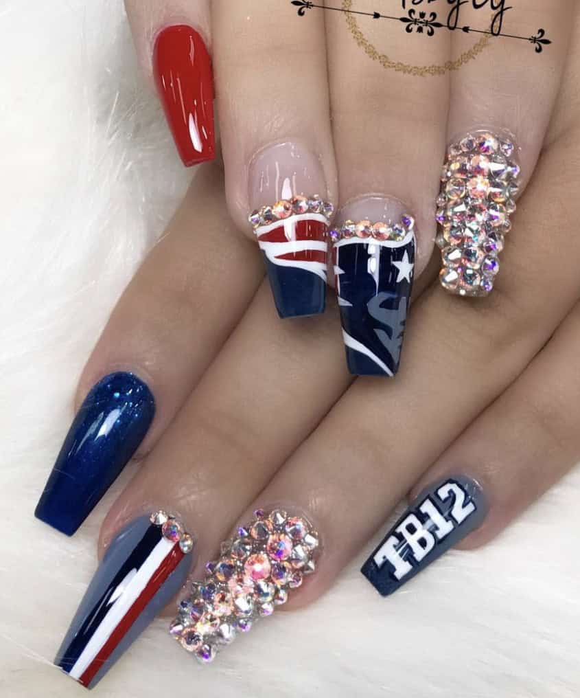 Patriotic Nails