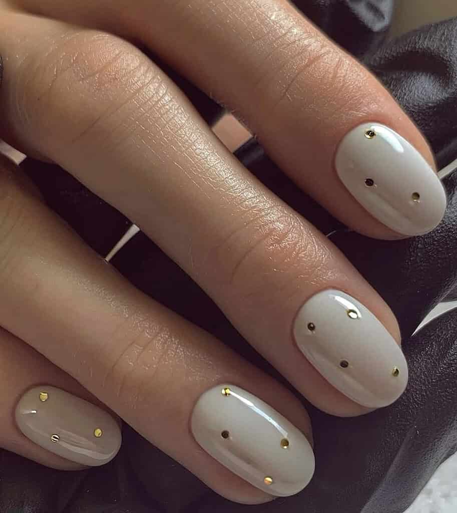 Sequin Nails.