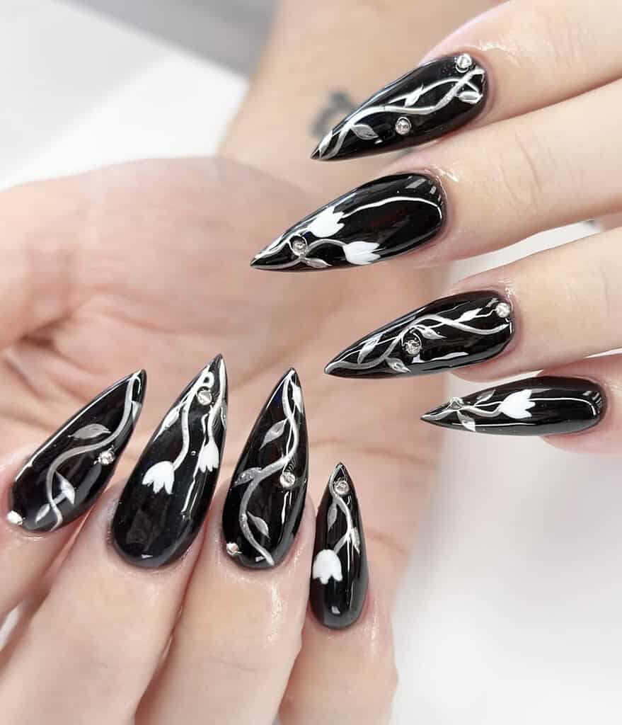 Gothic Spring Nails