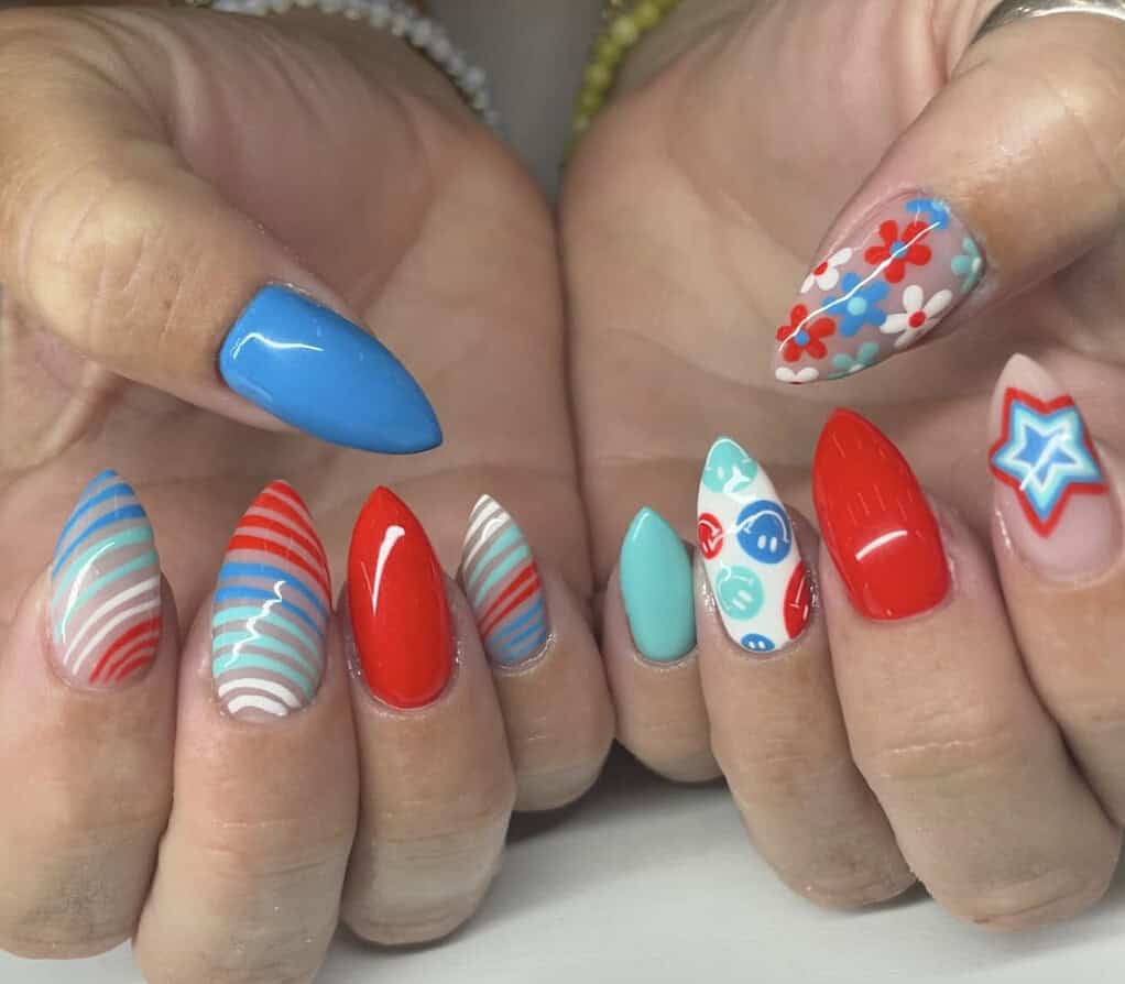 22 Patriotic 4th Of July Nails That Wow