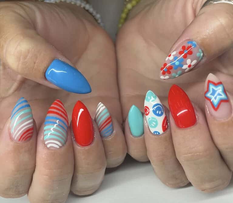 22 Patriotic 4th Of July Nails That Wow