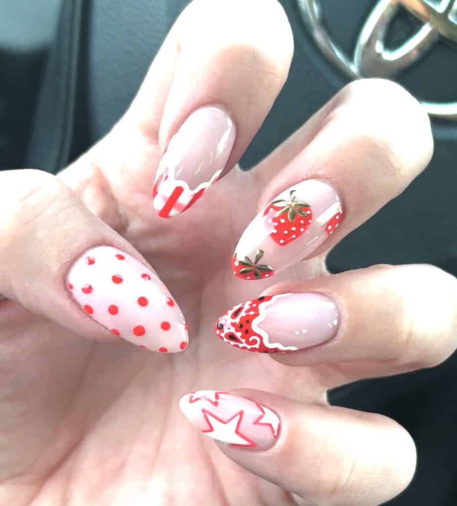 Strawberry & Stars Chrome