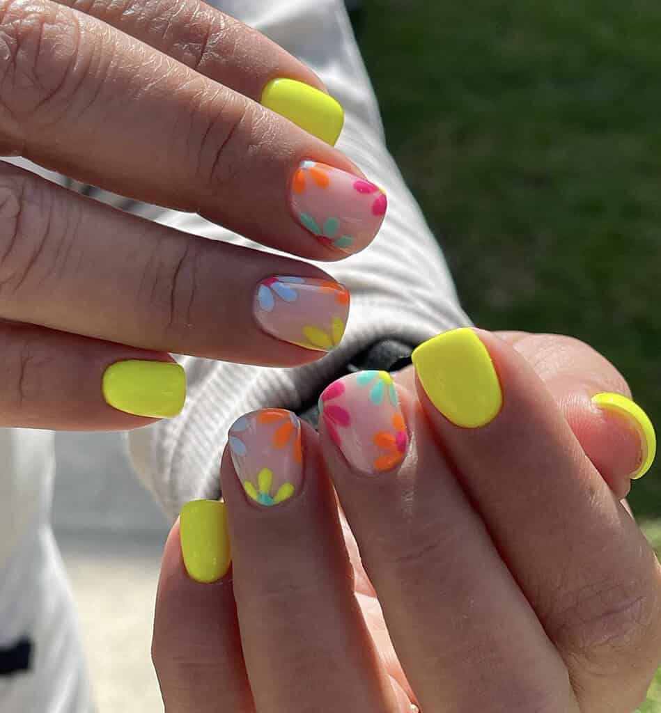 Neon Flowers