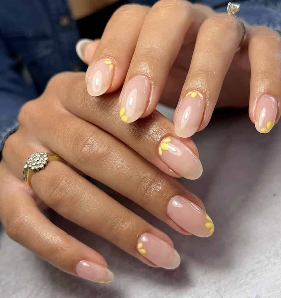Plain Summer Nails