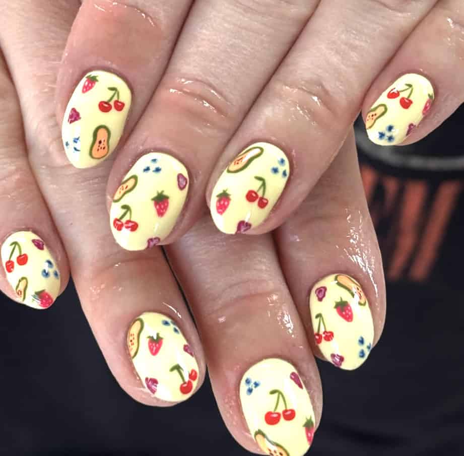 Spring Fruit Nails