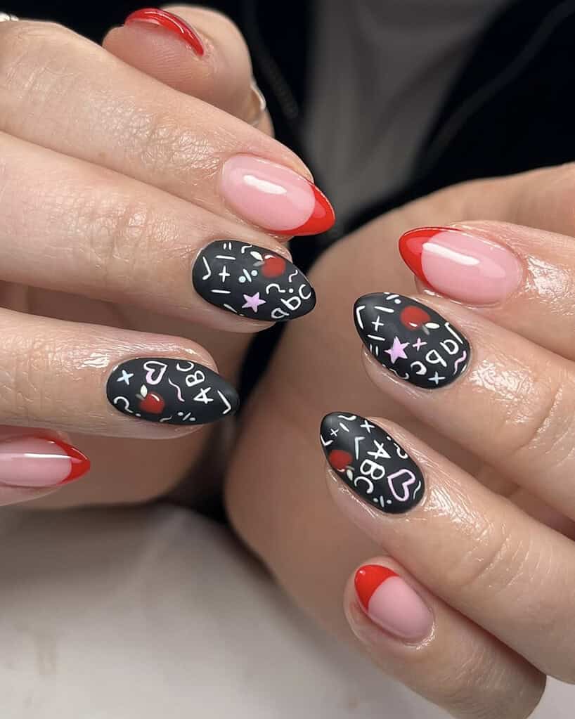 Chalkboard Nails