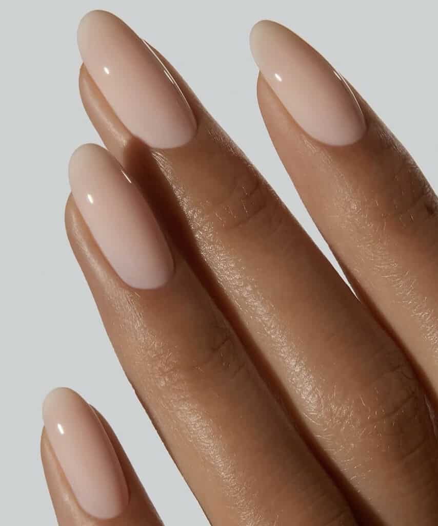 Simple Nude Nails