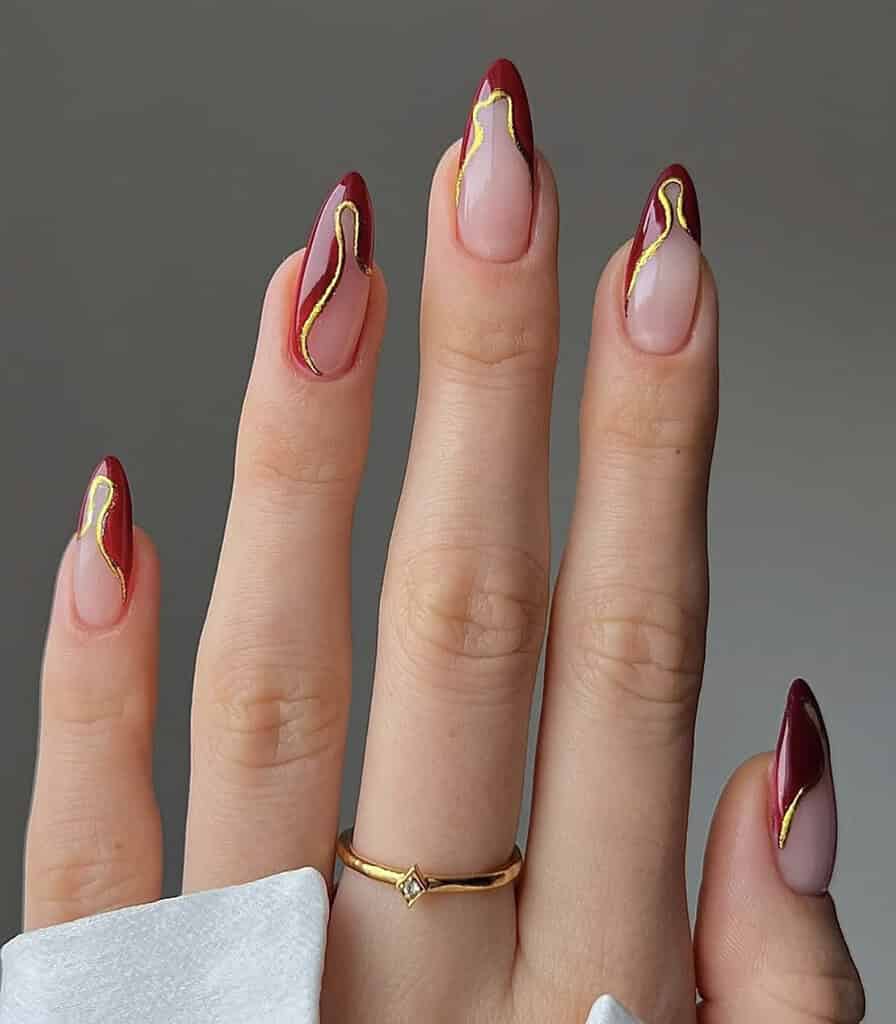 Abstract with Gold