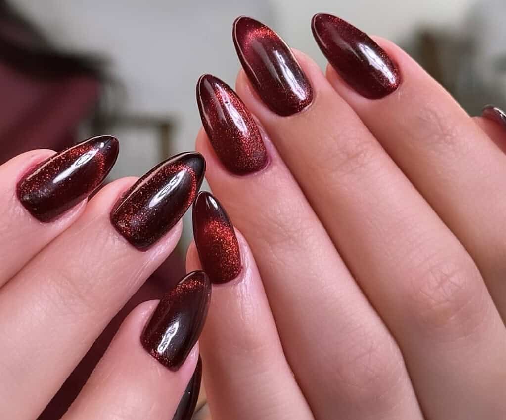 20 Classy & Gorgeous Burgundy Nail Ideas